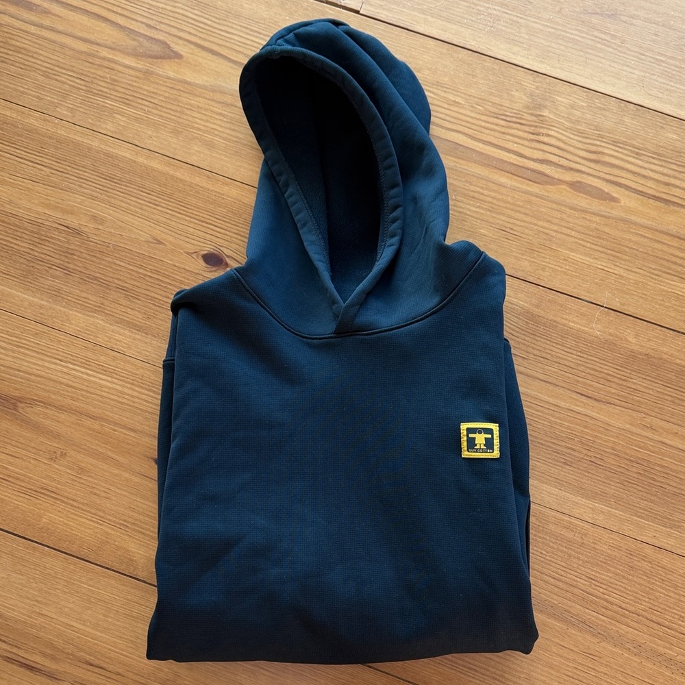 GUY COTTEN Black Artic Polartec Fleece Hoodie